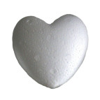 Заготовка для декорирования пенопласт Сердце 80мм Дрим