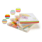 Бумага цветная для принтера Микс А4 160г/м 100л. SPECTRA color Радуга 10*10л.