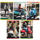 Блокнот А5 60л. YES склейка Мопеды 890873