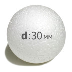 Заготовка для декорирования пенопласт d30мм Шар Дрим
