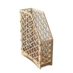 Заготовка для декорирования Zabava (ДВП) Журнальница Каштан 23*33*9см HOL01004-1