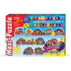 Игра DankoToys DT МП-2 СЧ10 Паровозик пазлы макси Посчитайка