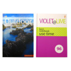 Тетрадь А5 96л. твердая картонная обложка тв. лак офсет YES 150***