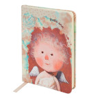 Блокнот А6 Axent 96л. твердая картонная обложка Гапчинская 8407-05