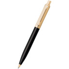 Ручка шариковая SHEAFFER Sentinel Signature Black/Fluted Gold GT BP Sh907625