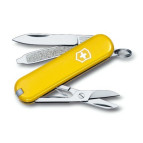 Victorinox Classic SD 58 мм 7 предметов желтый + ножн. Vx06223.8