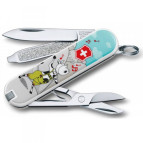Victorinox Classic Yodelay-hee-moo 58 мм 7 предметов цветной + ножн. + чехол Vx06223.L1504