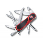 Victorinox Evogrip 18 85мм 15предметов красно-черный + отвертка + ножн + пила Vx24913.C