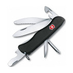 Victorinox Parachutist 111 мм 12 предм. черн. нейлон +lock +стропорез + отвертка Vx08473.3
