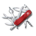 Victorinox Evolution 23 85мм 17предметов красный + штоп + ножн + пила + лупа Vx25013.E