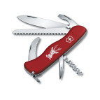 Victorinox Hunter 111 мм 12 предметов красн. нейлон + lock2 + штопор + пила + разд. нож Vx08873