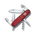 Victorinox Spartan 91 мм 12 предметов красный прозр. штопор Vx13603.T