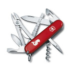 Victorinox Angler 91 мм 18 предметов красный лого + штопор + плоск. + рыба Vx13653.72
