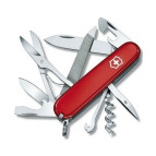 Victorinox Montaineer 91 мм 18 предметов красный + штопор + ножницы + напил + крюк Vx13743