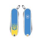 Victorinox Classic sd Ukraine 58мм 7предметов + белый + ножницы + желто-голубой с Гербом + голубой Vx06223.7R3