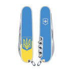 Victorinox SPARTAN UKRAINE 91мм 12предметов белый + штопор + желто-голубой с Гербом + голубой Vx13603.7R3