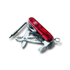 Victorinox Cybertool 91мм 41предмет красн.прозр + штоп + ножн + плоск + пила+ напил+ отверт2+ биты+ ручка Vx17775.T