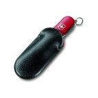 Victorinox Чехол кожзам. черный для 0.66. пласт (74мм) Vx40366