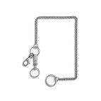 Victorinox Цепочка  40см хром (D1,5мм) (41831) + карабин (41835) + карабин (41845) + кольцо(41840) Vx41854