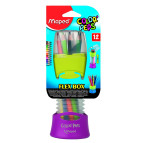 Карандаши цветные 12цв. Maped Flex Box в раздвижном пенале 683212