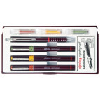 Рапидограф набор (0,2/0,4/0,6)+PCL/0,5 + аксессуары ROTRING Junior-Set S0699490