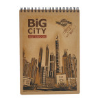 Блокнот для эскизов на спирали А5 80л. Buromax Крафт Скетчбук BM.2473