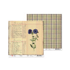 Бумага для скрапбукинга Rosa Talent 30.5*30.5см Heritage-1 двухсторонняя 180 г/м 481202-1