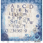 Бумага для скрапбукинга Rosa Talent 30.5*30.5см Summer vacation-2 180 г/м 481301-2