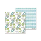 Бумага для скрапбукинга Rosa Talent 30.5*30.5см Flowers time-2 двухсторонняя 180 г/м 481402-2