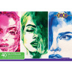 Альбом для рисования А4 40л. ZiBi склейка 100г/м2 ZB.1460