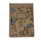 Блокнот пружине А6 80л. Buromax кл. Крафт BM.2481