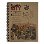 Блокнот пружине А5 96л. Buromax кл. Крафт BM.2418