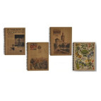 Блокнот пружине В6 96л. Buromax Крафт BM.2478