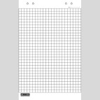 Блок для флипчарта 90*64см 30л. клетка Buromax BM.2299