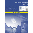 Этикетки самоклеящиеся А4 белые (1 лист) Buromax №10 105*58мм BM.2822