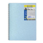 Блокнот на спирали А6 80л. пластик Buromax Metallic 2589-924