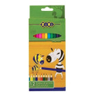 Карандаши цветные 12цв. ZiBi ZB.2401