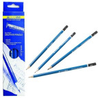 Карандаши чернографитные простые набор 12шт Buromax PROFESSIONAL BM.8565