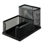 Подставка канцелярская металл сетка 100x150x90мм Buromax BM.6242