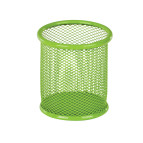 Стакан для ручек Металл Сетка Салатовый Д90мм ZiBi ZB.3100-15
