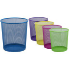 Корзина для бумаг Металлическая Сетка круглая Д295мм ZiBi ZB.3126