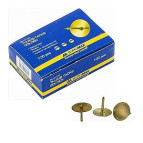Кнопки золотые BUROMAX 100шт BM.5103