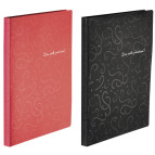 Папка клип-файл А4 с 1 зажимом Buromax Red and Black BM.3431