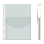 Файл А4 170мк 1шт плотный с клапаном Donau 1775001PL-00