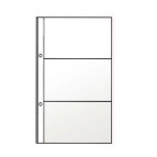 Файл для 6 визиток с 2 отв. 110*172мм 1шт Panta Plast 0311-0001-00