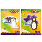 Картон белый детский для поделок А4 10 л. ZiBi 235г/м ZB.1990