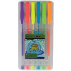 Ручки гелевые ZiBi набор 6шт Neon ZB.2201-99