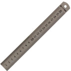 Линейка 20см металл Buromax BM.5810-20