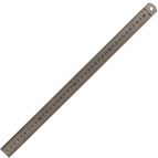 Линейка 40см металл Buromax BM.5810-40