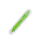 Циркуль ZiBi Neon ZB.5320NN-15 металл, в футляре, салатовый